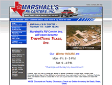 Tablet Screenshot of marshallsrv.com